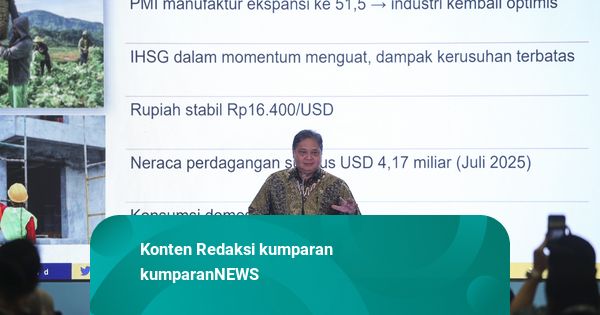 Foto: Airlangga Hartarto Hadiri kumparan Green Initiative Conference ...