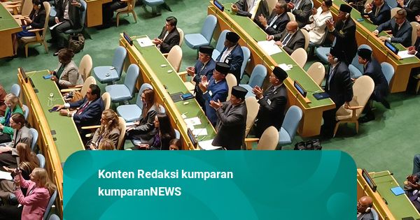 Macron Umumkan Prancis Akui Negara Palestina, Prabowo Beri Standing Ovation