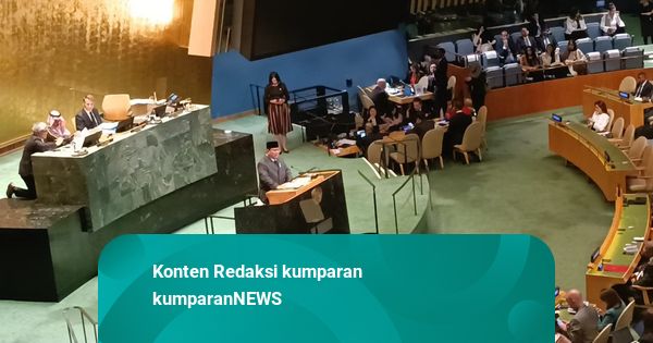 Prabowo di PBB: Kita Harus Menjamin Kenegaraan Palestina