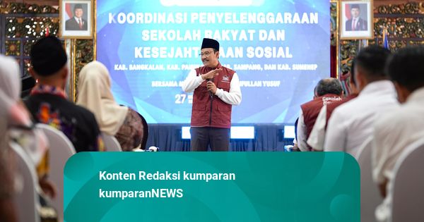 Gus Ipul Ajak Kepala Daerah Madura Pedomani DTSEN dan Sukseskan Sekolah Rakyat