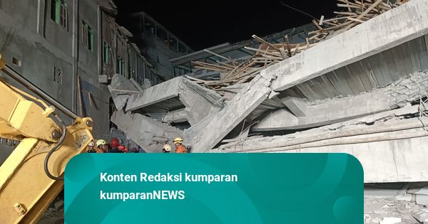 Momen Tim SAR Tanya 2 Korban yang Terhimpit Reruntuhan Ponpes di Sidoarjo