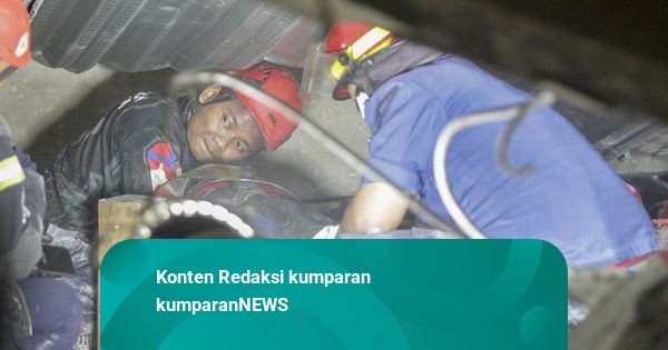Momen SAR Tanya Korban Ponpes Sidoarjo yang Masih Terimpit, Dijawab: Semua Sakit