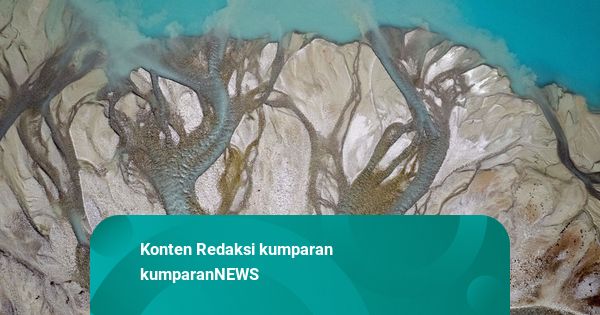 Foto: Akibat Gelombang Panas, Gletser di Swiss Terus Mencair