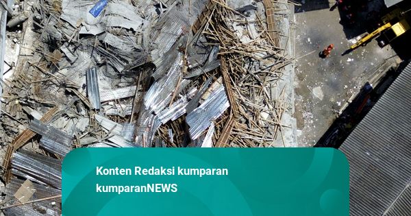 7 Korban Bangunan Ambruk Ponpes Sidoarjo Terimpit Balok Besar di Lantai Dasar
