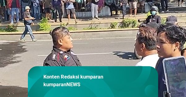 Polisi: Pria Bersenjata Tajam yang Datangi Posko Masyarakat Pati Bersatu ODGJ