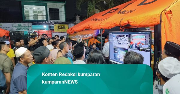 Golden Time Mencari Korban Ponpes Ambruk di Sidoarjo Lewat, Keluarga Pasrah