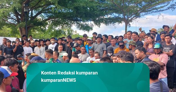 Saat Demonstrasi di PT Timah Diwarnai Kericuhan