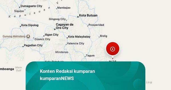 Dampak Gempa Dahsyat di Filipina: 2 Orang Tewas, Listrik Terputus