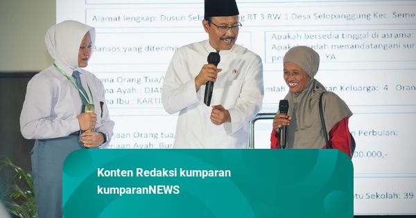 Kunjungi Kediri, Gus Ipul Kagum Siswa Sekolah Rakyat Jago Orasi Bahasa Inggris