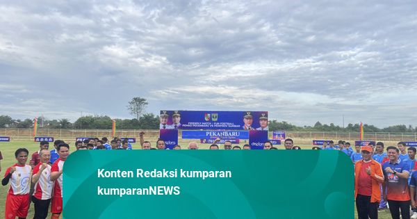 Stadion Gelora Hangtuah Diresmikan, Gubernur Sumbar Apresiasi Walkot Pekanbaru