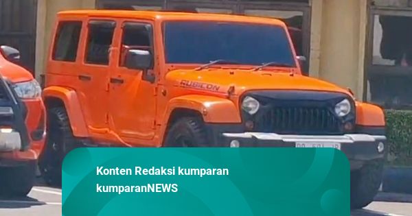 Polisi Makassar yang Pakai Rubicon Pelat Palsu Cuma Ditegur, Tak Ditilang