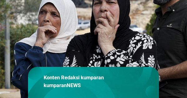 Foto: Harap Cemas Warga Palestina saat Menunggu Pembebasan Tahanan di Tepi Barat