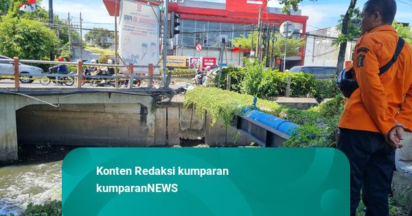BPBD: Semburan Air dan Gas di Kali Gununganyar Surabaya Aman