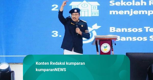 Mensos Gus Ipul Perkenalkan Almamater Wali Asuh dan Asrama Sekolah Rakyat