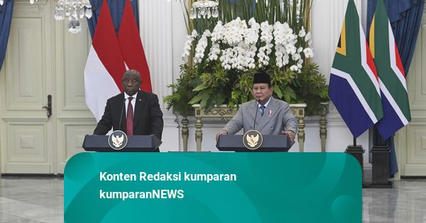 Prabowo dan Presiden Afsel Bahas Akhir Konflik Gaza dan Two-State Solution
