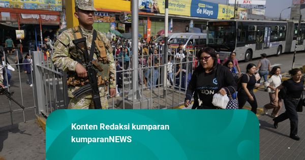 Darurat Militer Peru: Tentara dan Polisi Ada di Mana-mana