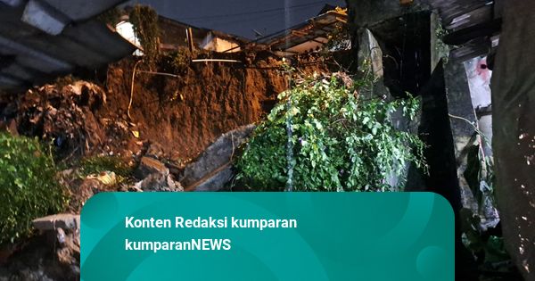 Longsor Landa Bondongan Kota Bogor, 12 Rumah Rusak