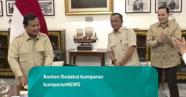 Momen Mensesneg Diberikan Kejutan oleh Prabowo di Hari Ulang Tahun