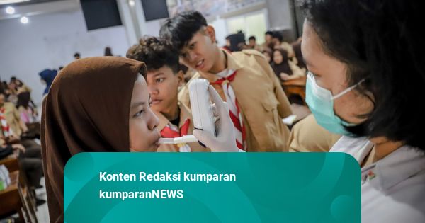Foto: Mengintip Skrining TBC di Sekolah di Jakarta
