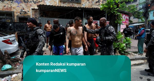 Berantas Narkoba, Rio de Janeiro Bak Medan Perang: Mayat Bergelimpang