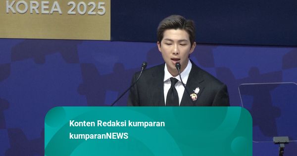 Momen RM BTS Pidato di KTT APEC, Ibaratkan K-Pop dengan Bibimbap