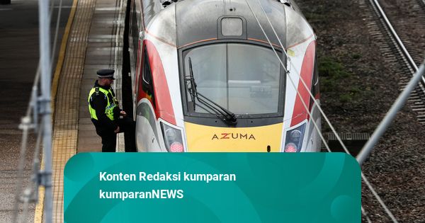 Penusukan di Kereta di Inggris: 10 Orang Terluka, 2 Pelaku Ditangkap