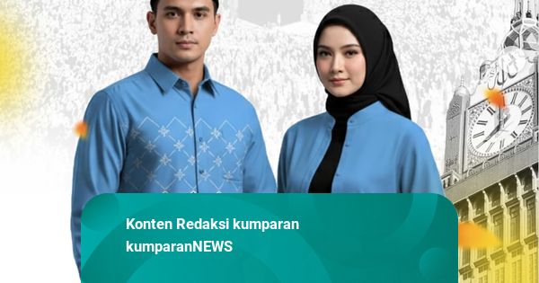 Tak Lagi Ungu, Jemaah Haji 2026 Pakai Seragam Baru: Batik Biru Muda