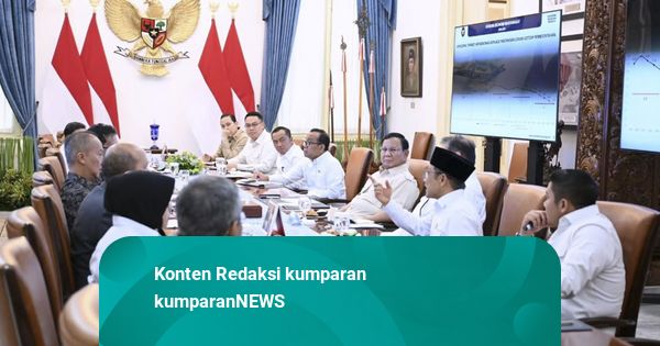 Prabowo Ratas Bareng Cak Imin, Airlangga, Pratikno Bahas Pengentasan Kemiskinan