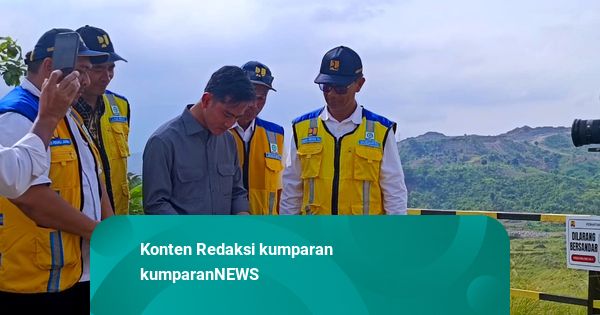 Gibran Cek Pembangunan Bendungan Jragung di Semarang, Telan Anggaran Rp 3 T