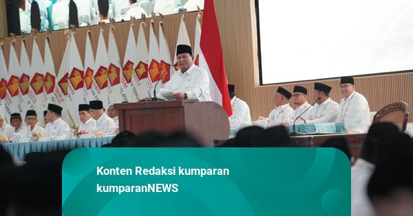 Taklimat Prabowo di Gerindra: Berbuat yang Terbaik, Manusia Mati Tinggalkan Nama