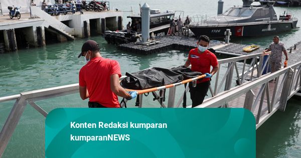 Foto: Pencarian Warga Rohingya yang Tenggelam di Perairan Malaysia