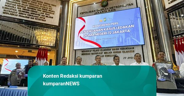 Terungkapnya Kasus Ledakan SMAN 72 Jakarta dari Penyelidikan Polisi