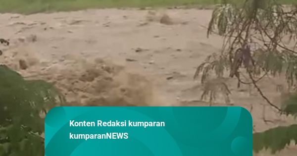 Hujan Deras Landa Cianjur, Sawah Warga Baru Ditandur Terendam Banjir