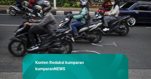 Foto: Bahaya Beda Tinggi Jalan di Kalimalang Menuju Bekasi