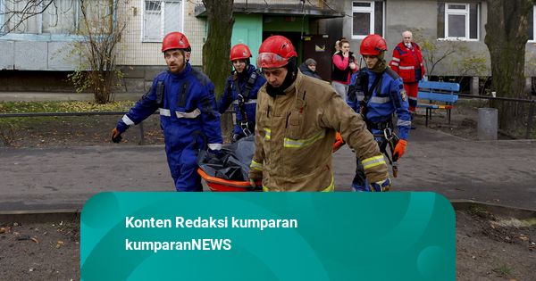 Foto: Serangan Horor 430 Drone Rusia ke Kiev