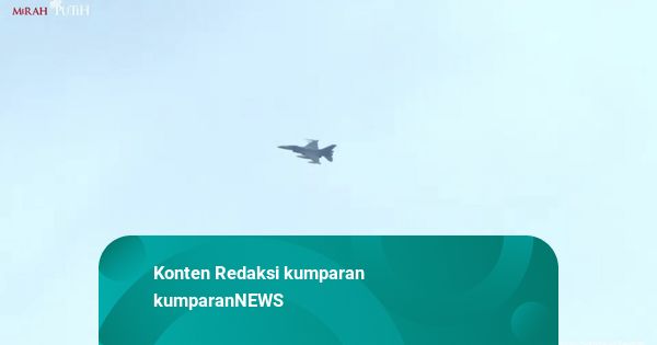 Saat Pesawat Tempur F-16 Kawal Kedatangan Raja Abdullah II Ke Indonesia
