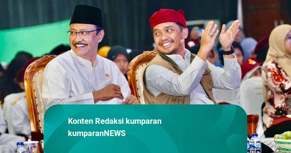 Dialog Sekolah Rakyat, Gus Ipul Disambut Puisi dan Hadrah Siswa