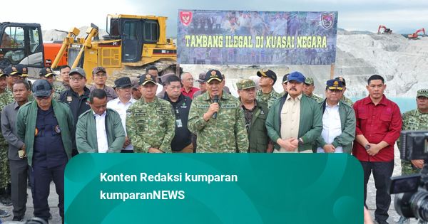 Menhan Pimpin Penertiban Tambang Timah Ilegal di Babel: Negara Tak Boleh Kalah