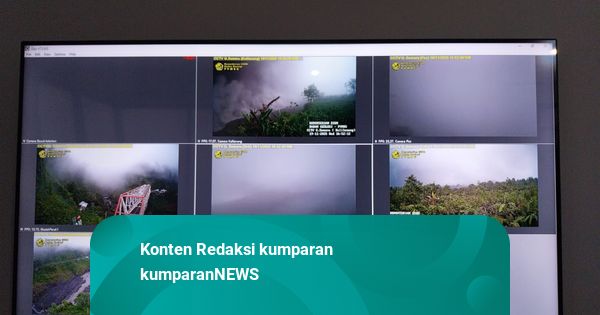 CCTV Sejauh 11 Km Tertutup Pasca-erupsi Gunung Semeru