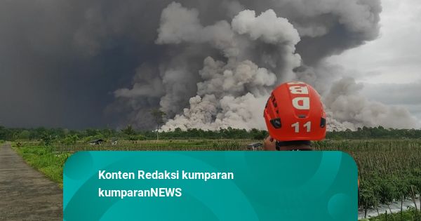 Gunung Semeru Erupsi: Pasutri Asal Kediri Alami Luka Bakar Kena Awan Panas