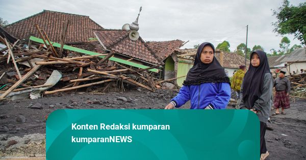 Erupsi Gunung Semeru Rusak 23 Bangunan: Rumah, Musala hingga SD