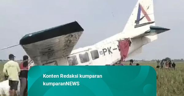Pesawat Jatuh di Karawang