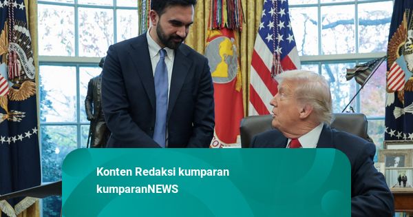 Trump Gelar Pertemuan Tertutup dengan Zohran Mamdani di Gedung Putih
