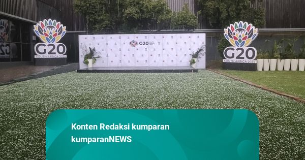 Saat Hujan Es dan Petir Guncang Venue KTT G20 di Johannesburg