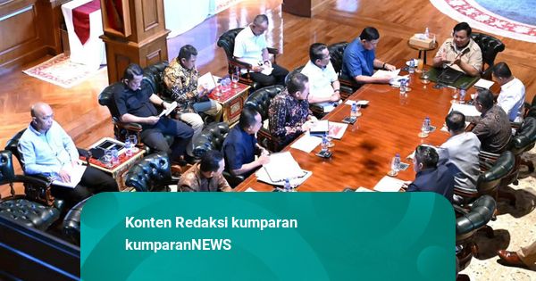 Prabowo Gelar Ratas di Hambalang, Bahas Penertiban Kawasan Hutan & Pertambangan