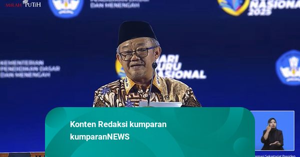 Mu’ti Beberkan Capaian Program di Hari Guru Nasional: Tunjangan-Beasiswa Guru