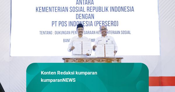 Kemensos dan PT Pos Indonesia Berkolaborasi Sukseskan Sekolah Rakyat