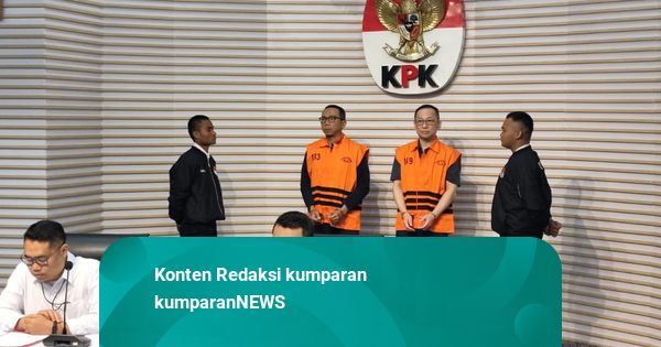 KPK Tahan 2 Tersangka Korupsi Proyek Jalur Kereta Api Wilayah Medan