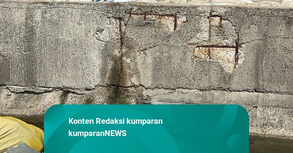 Melihat Kondisi Tanggul Muara Baru yang Bocor