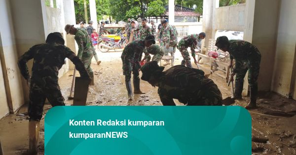 TNI AD Terjunkan 80 Personel Bersihkan RSUD Aceh Tamiang yang Porak Poranda